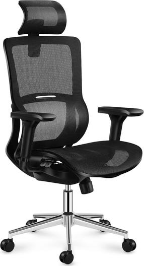 Darbo kėdė Mark Adler expert 6.2, 51 x 49 x 40 - 48 cm, juoda sp.
