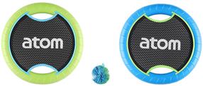 Õuemäng Atom Sports Atom Sports Extreme Paddle Ball, 31 cm x 31 cm, sinine v./roheline v.