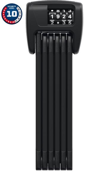 Spyna Abus Bordo 6000C/90 LED BK SH, juoda sp., 900 mm x 69 mm