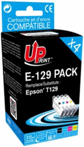 Rašalinio spausdintuvo kasetė Uprint Epson T1291-4, mėlyna sp./juoda sp./geltona sp.