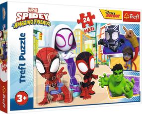 Пазл Trefl Marvel Spidey And His Amazing Friends 14348, 60 см x 40 см, 60 шт., многоцветный