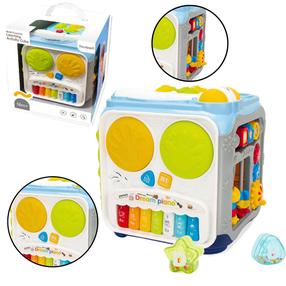 Arendav kuubik Multifunction Learning, 25 cm, mitmevärviline