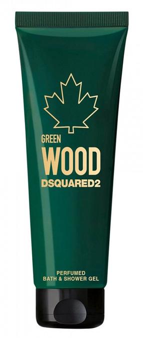 Kūno prausimosi želė Dsquared2 Green Wood, 250 ml