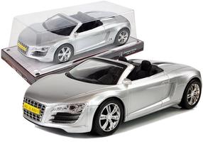  Žaislinis automobilis Lean Toys Champion Racing, 1:18, sidabro sp.