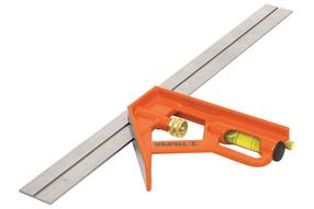 Stūrenis Truper Combination Square ECT-12, 300 mm, alumīnijs/nerūsējošais tērauds, 45 - 90 °