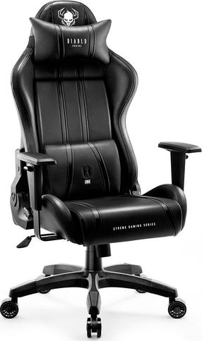 Žaidimų kėdė Diablo X-One 2.0 King, 60 x 74 x 136 - 145 cm, juoda sp.