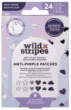 Sejas kopšanas līdzeklis Wild Stripes Anti-Pimple Patches Holo Clear, 24 gab.