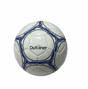 Futbolo kamuolys Outliner, 4 dydis, mėlyna sp./balta sp.