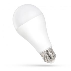Lemputė Spectrum LED, A65, 4000 °K, E27, 15 W, 1550 lm
