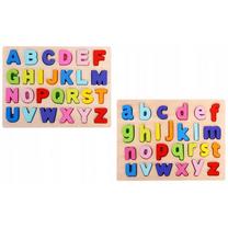 Lavinimo žaislas EcoToys Numbers And Letter, 5 cm, įvairių spalvų