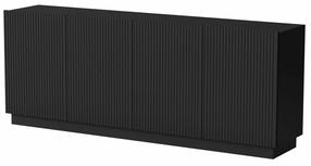 Komoda Cama Liverti, juoda sp., 78 cm x 200 cm x 42 cm