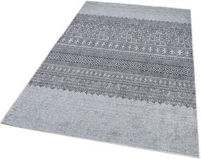 Paklājs Conceptum Hypnose W1171, melna krās./pelēka krās., 230 cm x 160 cm