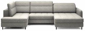 Kampinė sofa Berrto Raquel 04, pilka sp., dešininė, 165 x 306 cm x 100 cm