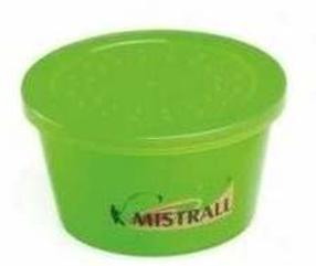 Makšķerēšanas kaste Mistrall, 7 cm, zaļa krās.
