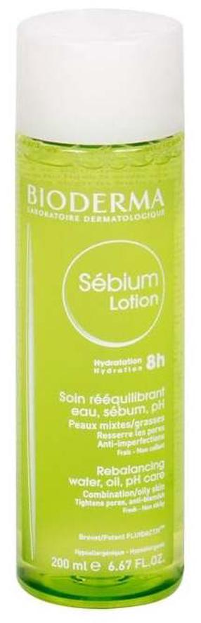 Sejas losjons Bioderma Sebium Lotion Rebelancing, 200 ml