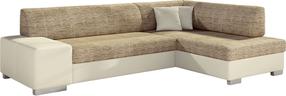 Kampinė sofa Fabio Berlin 03, Soft 33, šviesiai ruda sp., dešininė, 167 x 268 cm x 73 cm