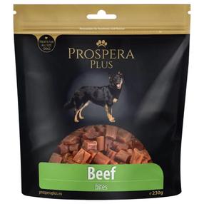 Лакомство для собак Prospera Plus Bites, говядина, 0.23 кг