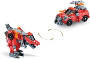 Трансформер VTech Switch & Go Dinos Fighter Velocirapture 80-528764, 13.3 см, красный цв.