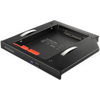 Adapteris Axagon RSS-CD12 ODD – 2.5" SATA SSD/HDD, melna krās.