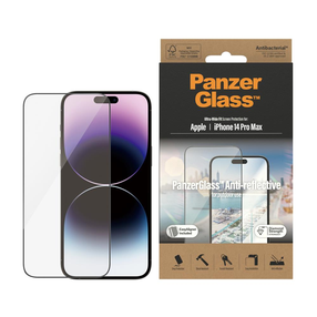 Tālruņa ekrāna aizsargstikls PanzerGlass Ultra-Wide Fit Anti-Reflective for Apple iPhone 14 Pro Max