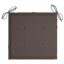 Kėdžių pagalvėlė VLX Garden Chair Cushions 314054, tamsiai ruda sp., 50 cm x 50 cm, 4 vnt.