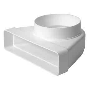 Līkums Europlast KLD25 220x55mm - 100mm, 90 °, 100 mm