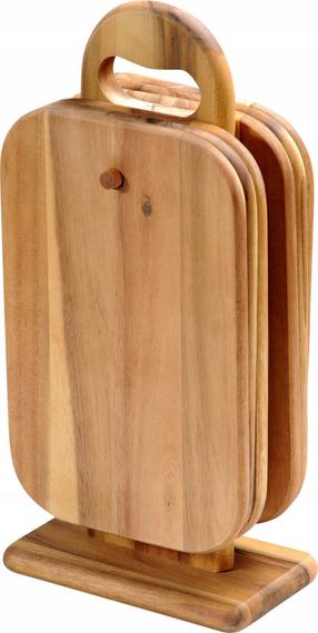 Virtuves dēlīšu komplekts Kesper 78695, brūna krās., 32 cm x 15 cm
