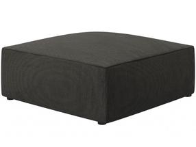 Pufas Micadoni Home Ruby, tamsiai pilka sp., 93 cm x 93 cm x 40 cm