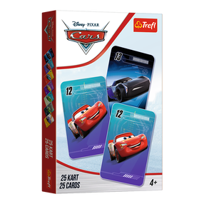 Kāršu spēle Trefl Cars, daudzkrāsains, EN