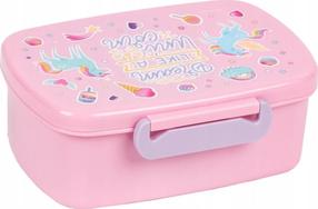 Konteiner toidu jaoks Derform A 07 Magic, 17 cm x 13.5 cm, roosa v.