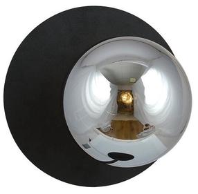 Lampa sienas Emibig Oslo K1 1186/K1, E14, 1 x 10 W, grafīta krās. / melna krās.