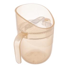 Vaikiškas puodelis Lovi Genius 35/368, 150 ml, 6+ mėn., plastikas, smėlio sp.