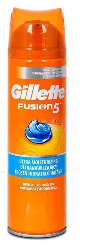 Skūšanās gēls Gillette Fusion 5 Ultra Moisturizing, 200 ml