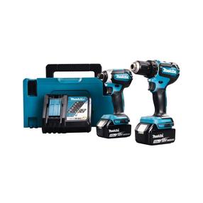 Juhtmevaba tööriistakomplekt koos akuga Makita DLX2289TJ, 18 V, 5 Ah
