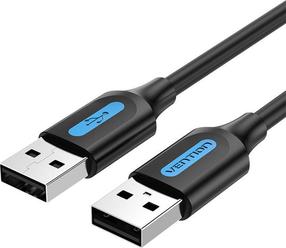 Кабель Vention COJBG USB Type-A Male, USB Type A Male, 1.5 м, черный цв.