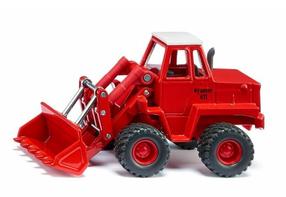 Rotaļu traktors Siku Wheel Loader Kramer S3563, 1:50, sarkana krās.