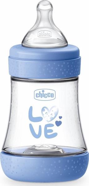 Joogipudel lapsele Chicco Perfect 5, 150 ml, 0 kuud, sinine v.