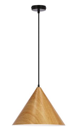 Šviestuvas kabinamas Candellux Lighting Dunca 32, E27, 1 x 40 W, ruda sp. / juoda sp., 32 x 32 cm