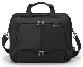 Sülearvutikott Dicota Top Traveler PRO, must v., 15.6-17.3"