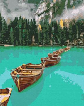 Картина по номерам Picture Paint It! Boats, синий цв./многоцветный