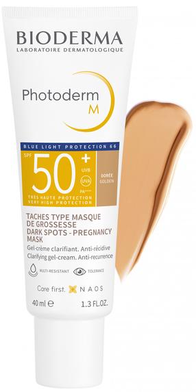Päevituse hoolduskreem Bioderma Photoderm M Golden SPF50+, 40 ml