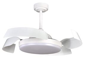 Laeventilaator koos lambiga CristalRecord Batan Smart 85-033-36-000, 35 W, 1 tk, valge v.