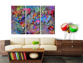 Reprodukcija Artgeist World Map: Colourful Whirl, k-a-0076-b-f, 90 cm x 60 cm