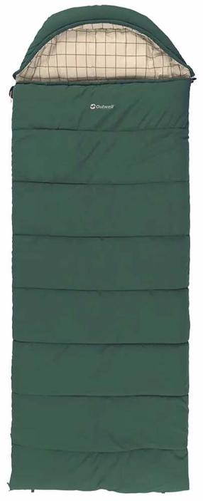 Miegmaišis Outwell Camper Prime 230500, žalia sp., 235 cm