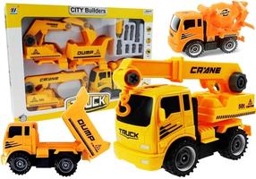 Строительная техника City Builders, желтый цв.
