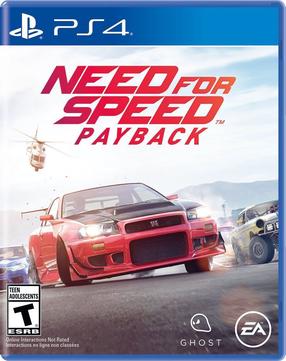 PlayStation 4 (PS4) spēle Electronic Arts Need For Speed Payback, angļu