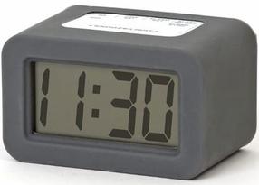 Электронные часы Platinet Alarm Clock, серый цв., 10.3 см x 6.5 см