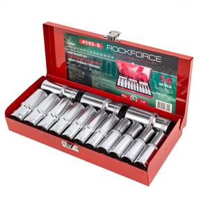 Muciņu komplekts Rockforce RF-4143-5, 10 - 32 mm, 1/2"