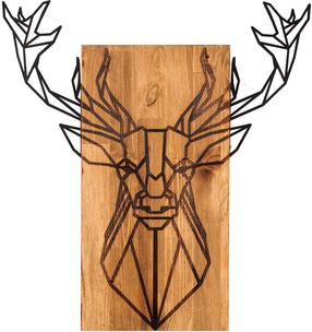 Sienos dekoracija Wallity Deer, 61 cm x 66 cm