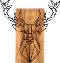 Sienos dekoracija Wallity Deer, 61 cm x 66 cm